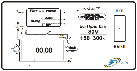 Схема работы зарядное импульсное устройство для электропогрузчика инверторного типа